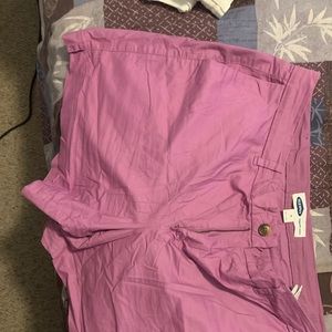 Purple shorts